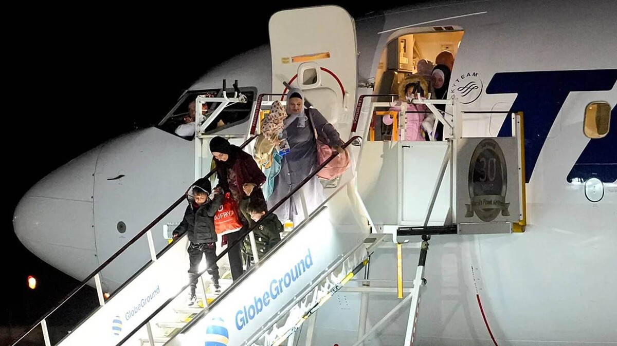 Hundreds of Palestinians secretly evacuated to South Africa